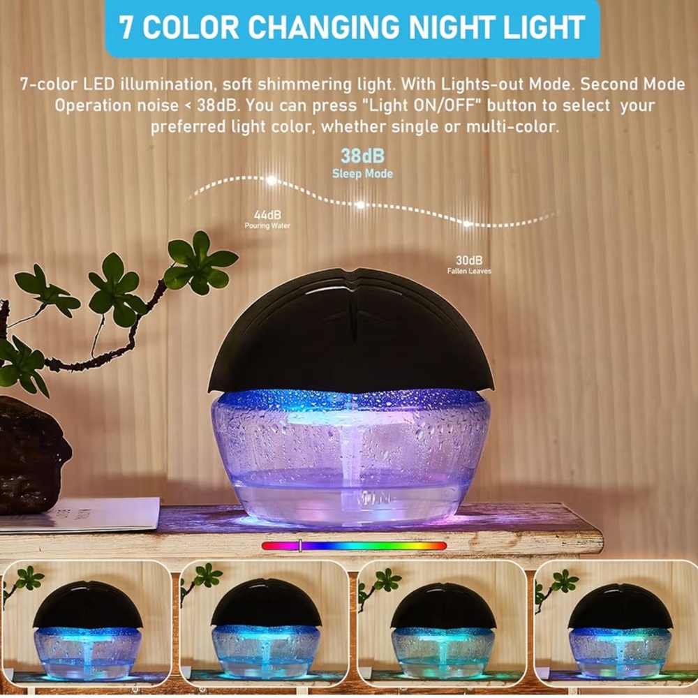Air Purification & Humidifer-Hydro Purification Technology-5 Fragrances Included - Picture 7 of 16